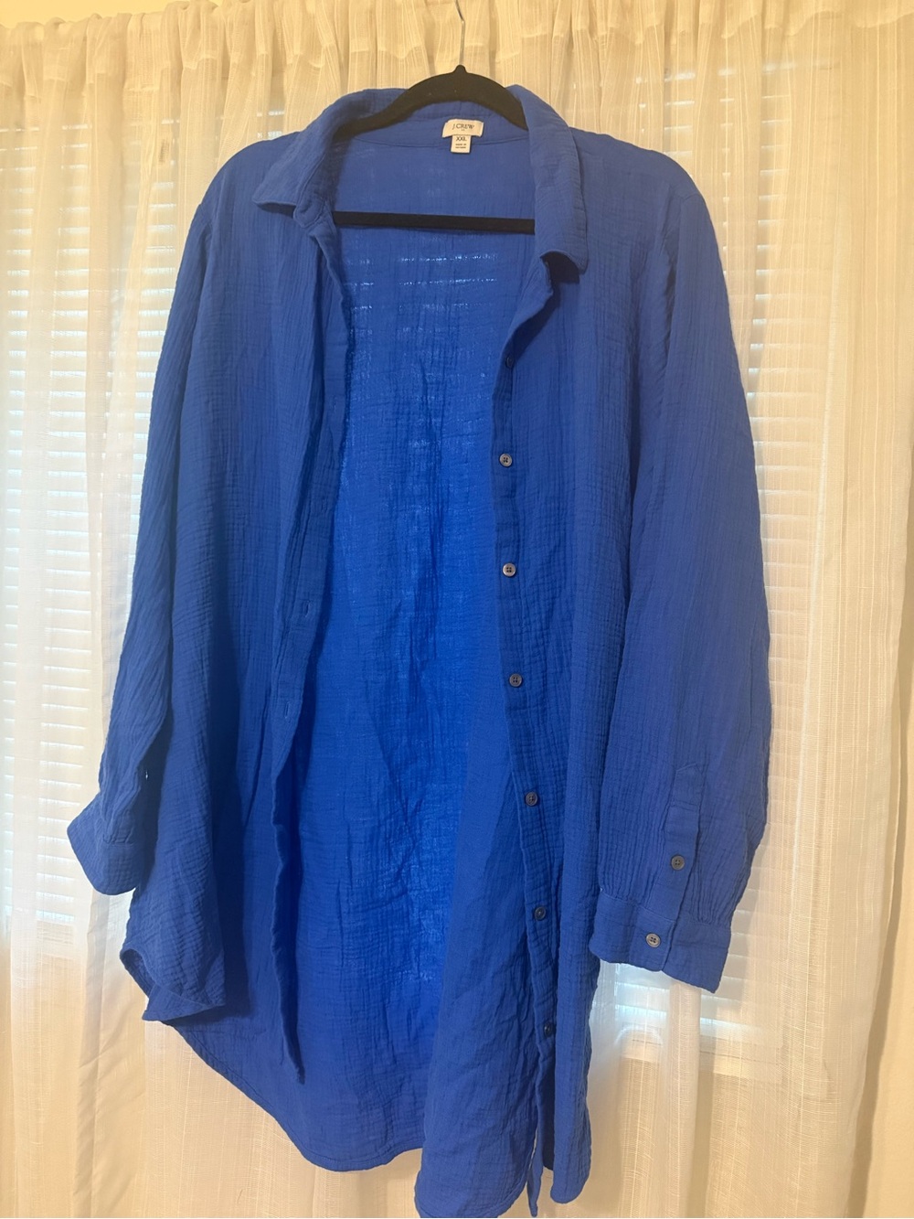J Crew women’s  Lightweight beach cover -Up
